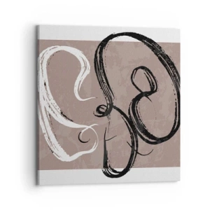 Impression sur toile - Image sur toile - Composition – la recherche de la plénitude - 70x70 cm