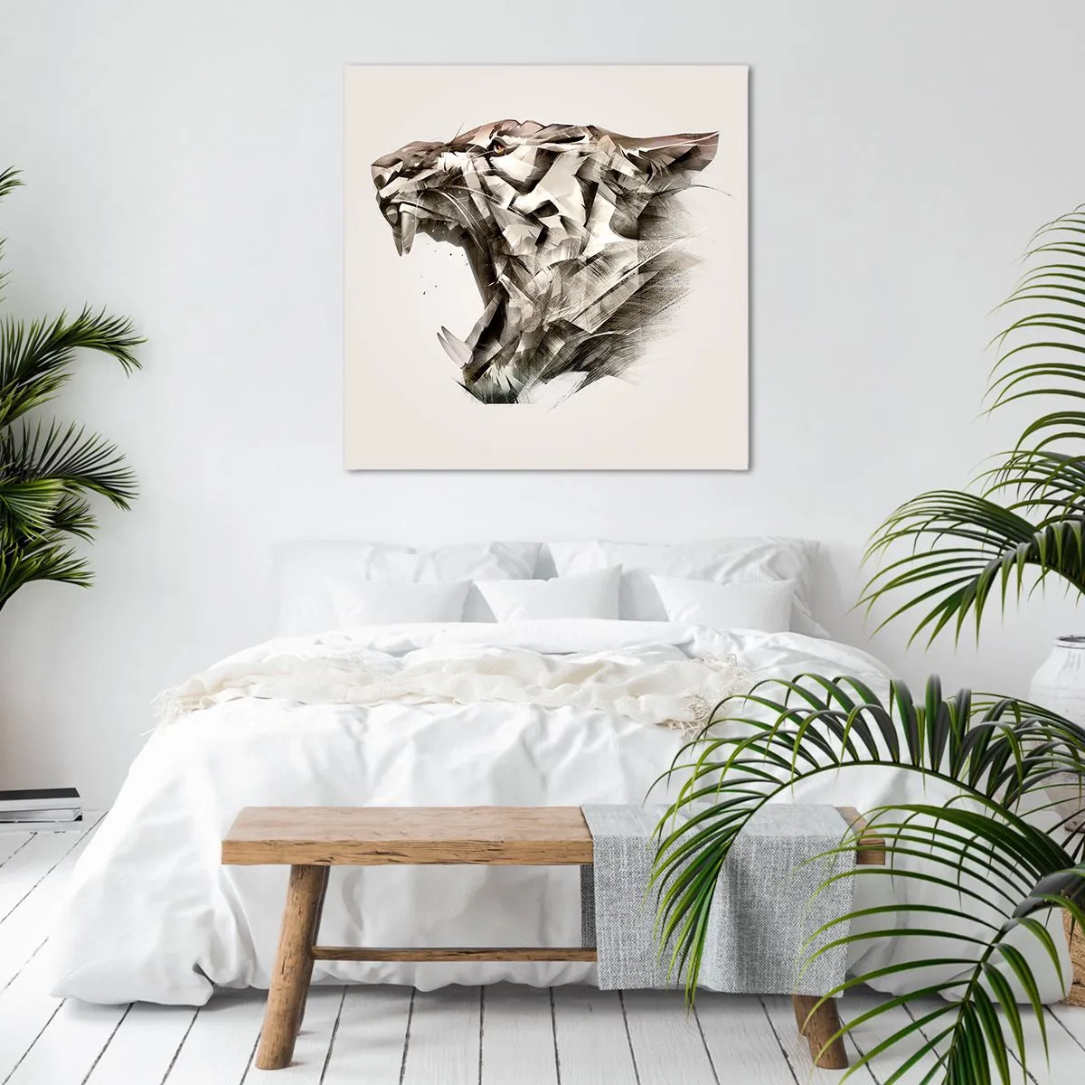 Impression sur toile - Image sur toile - Vous savez déjà qui est en charge - 50x50 cm