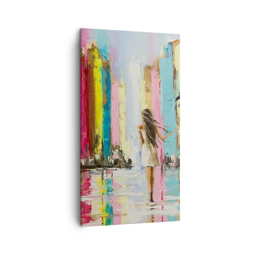 Impression sur toile - Image sur toile - Viens avec moi - 45x80 cm