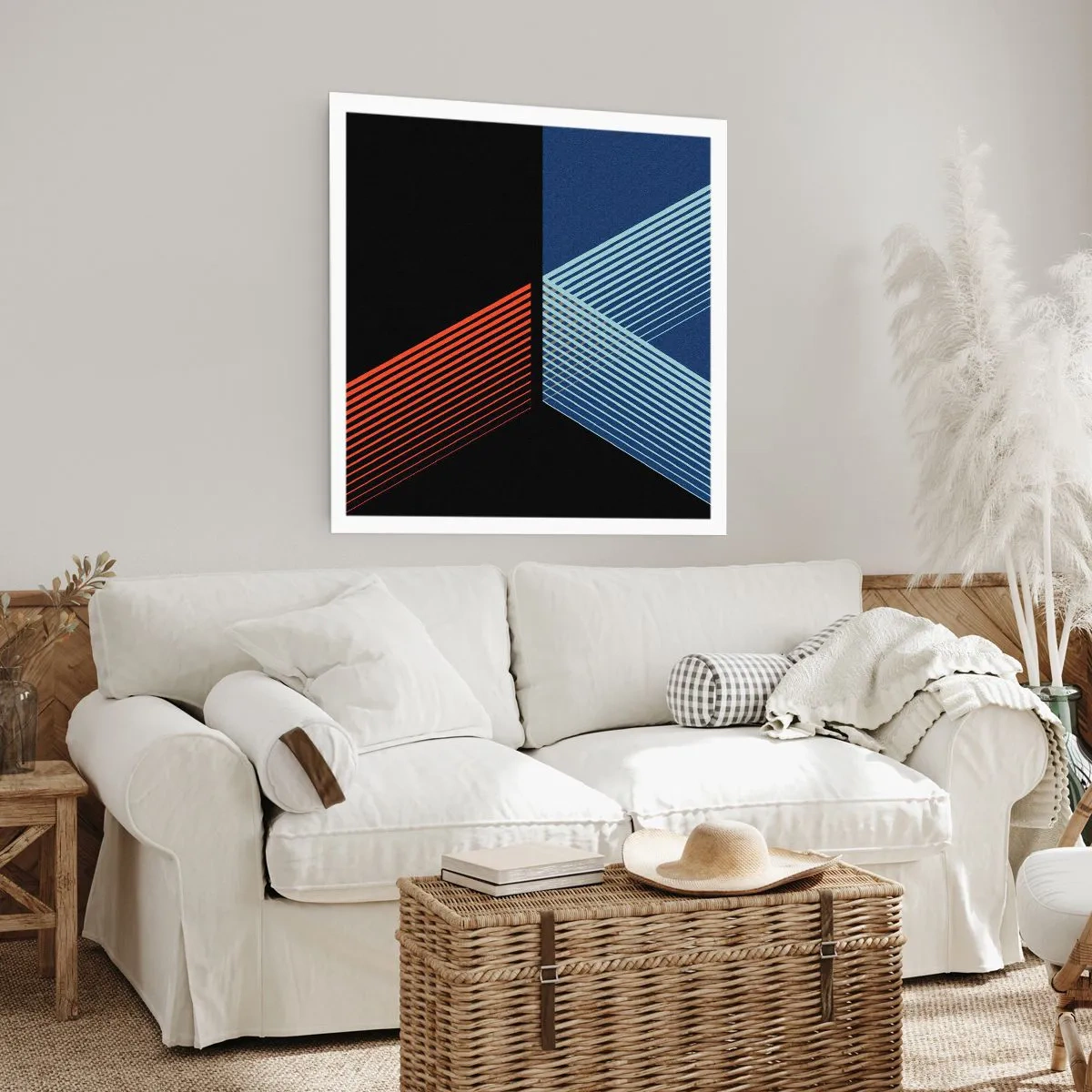 Affiche - Poster - Histoire simple - 40x40 cm