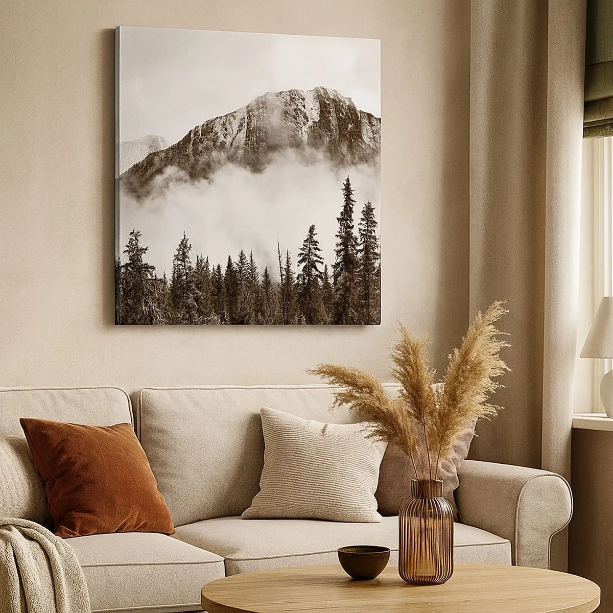 Impression sur toile - Image sur toile - Seigneur de granite - 30x30 cm