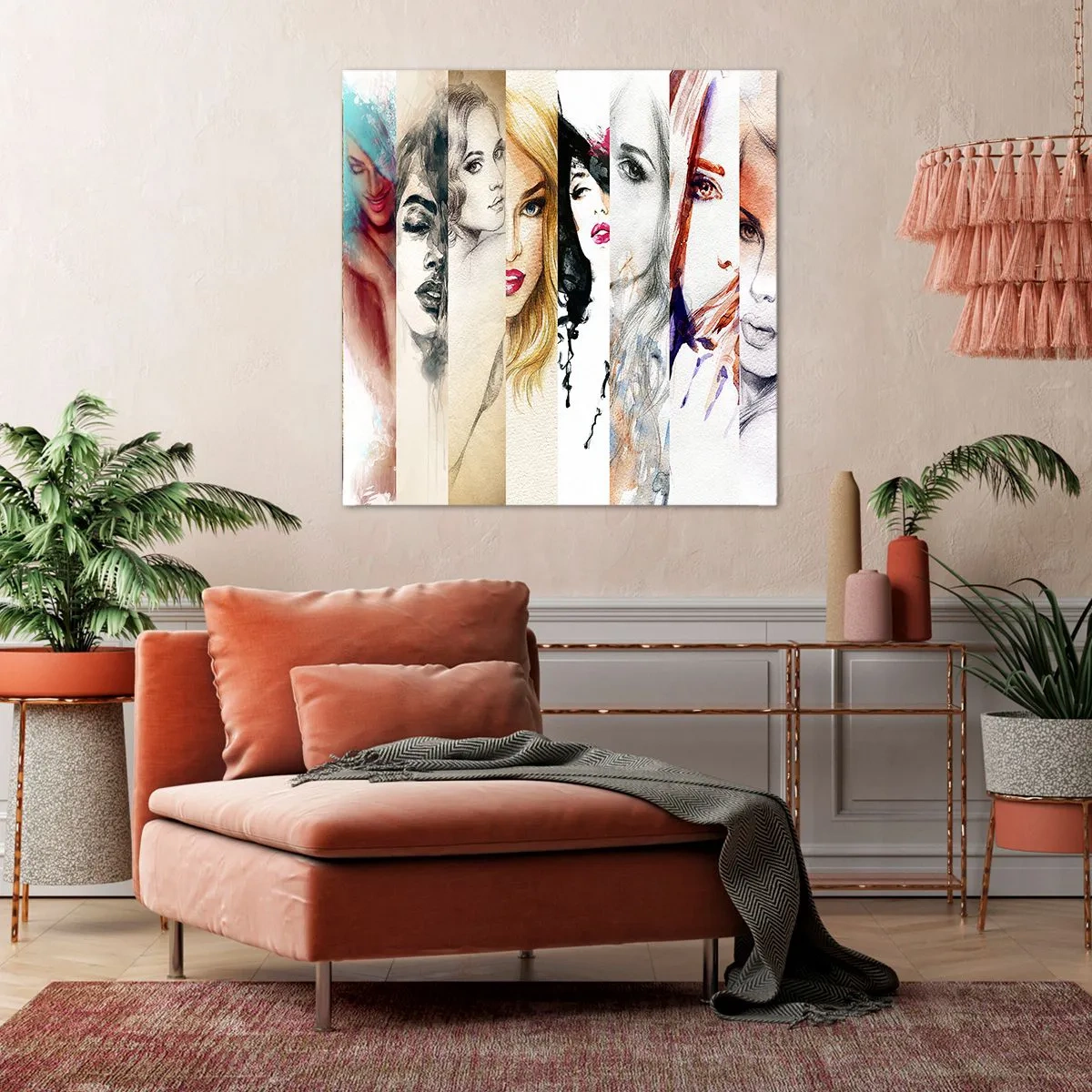 Impression sur toile - Image sur toile - Et c'est toujours TOI - 40x40 cm