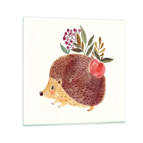 Impression sur verre - Image sur verre - Et tu m’apprécies déjà - 70x70 cm