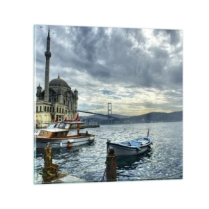 Impression sur verre - Image sur verre - Aux confins des mondes - 40x40 cm