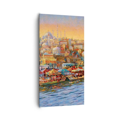 Impression sur toile - Image sur toile - Conte d'Istanbul - 65x120 cm