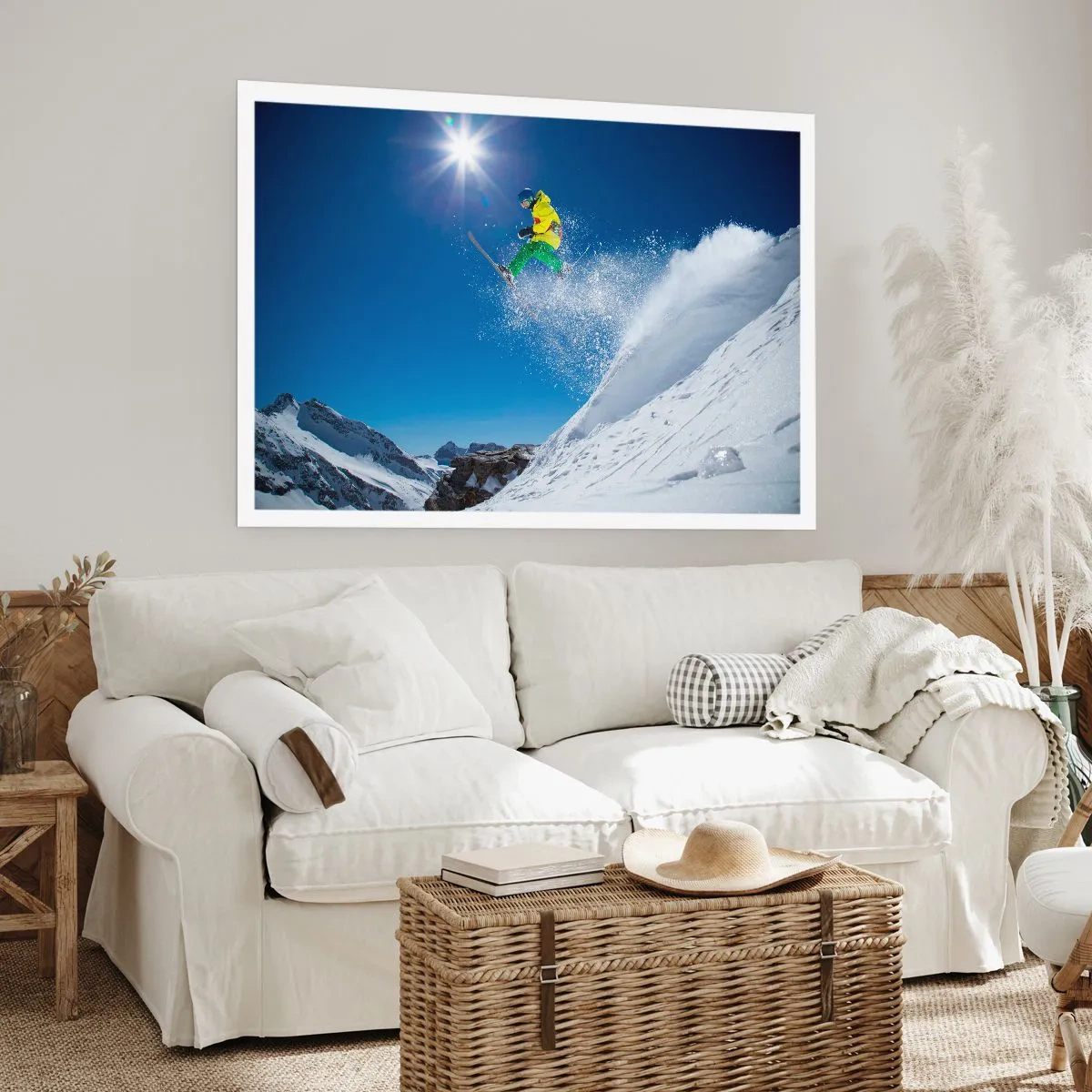 Affiche - Poster - Danse avec les montagnes - 91x61 cm