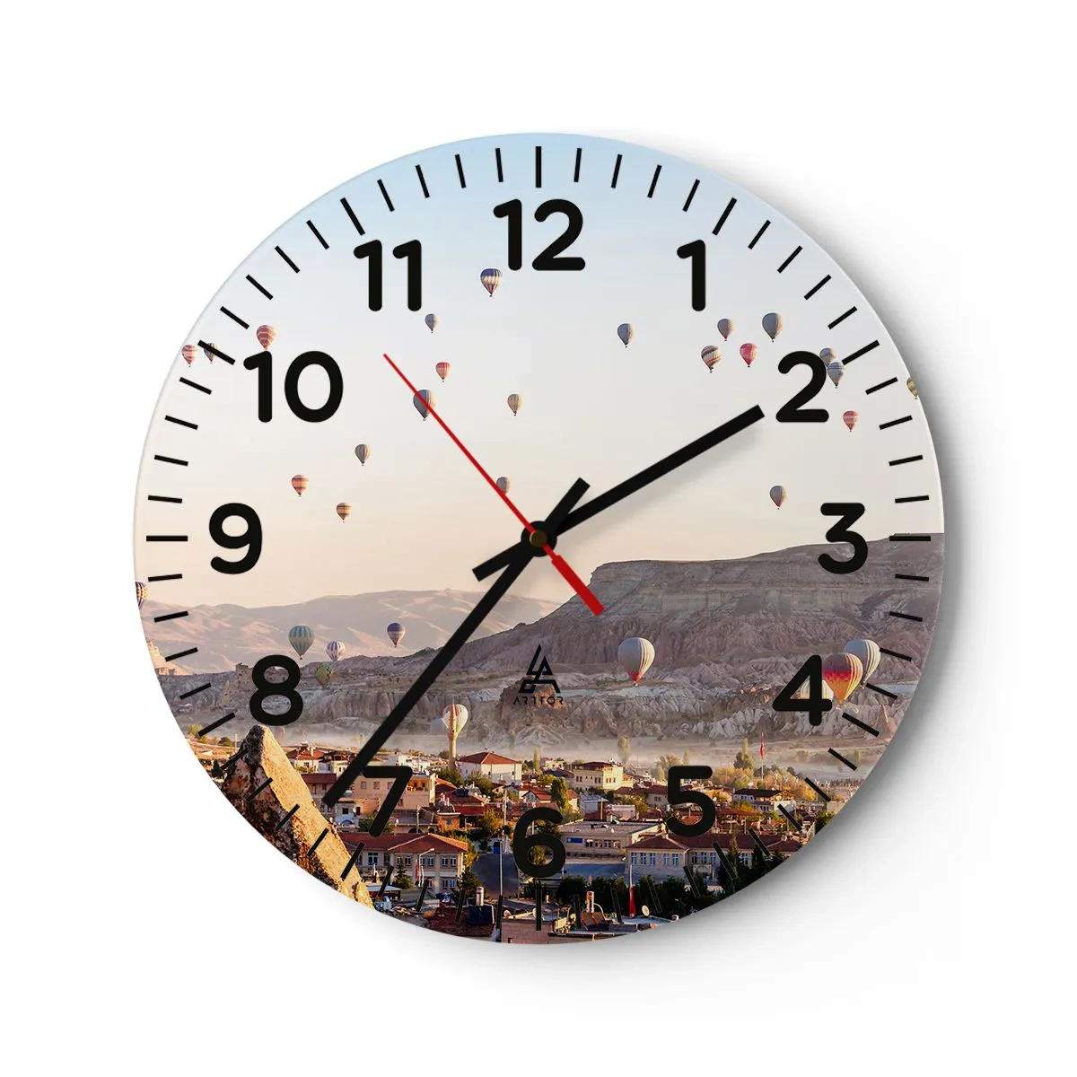 Horloge murale - Pendule murale - Comme des navires dans le ciel - 40x40 cm