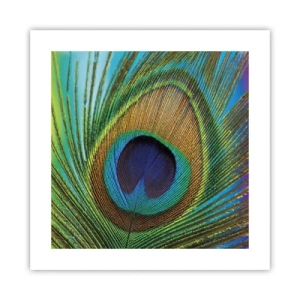 Affiche - Poster - Les yeux dans les yeux - 40x40 cm