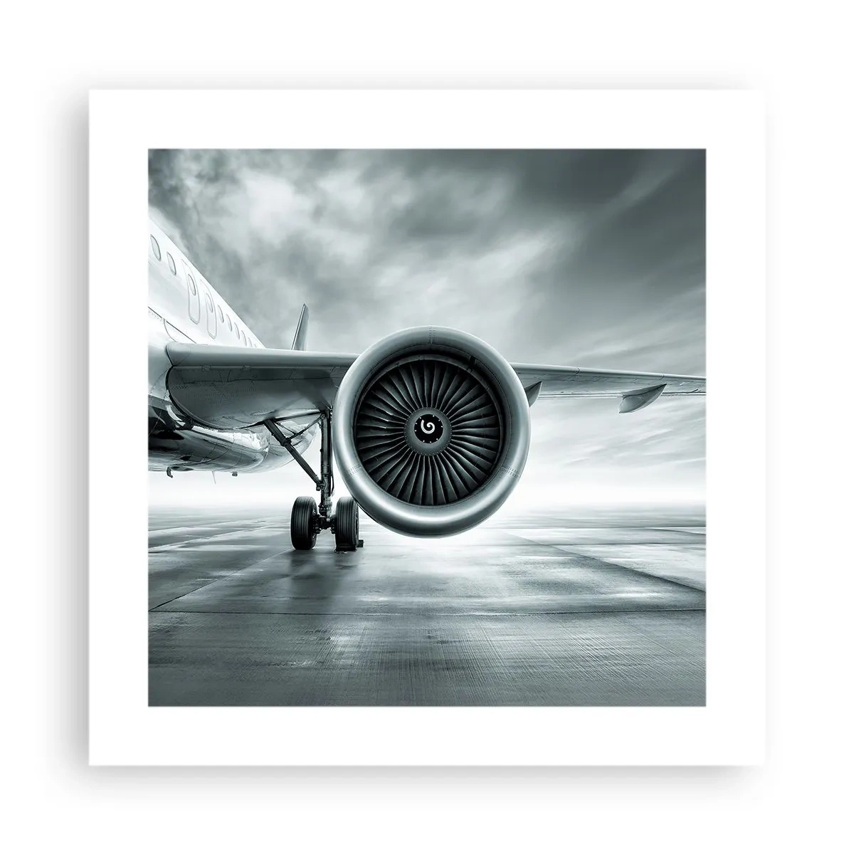 Affiche - Poster - Sent la force! - 40x40 cm