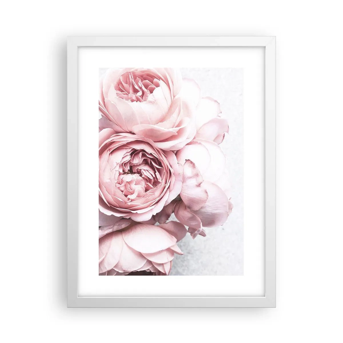 Affiche dans un cadre blanc - Poster - Pour les romantiques - 30x40 cm