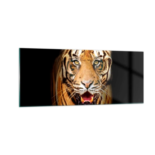 Impression sur verre - Image sur verre - Le coeur sauvageon - 100x40 cm