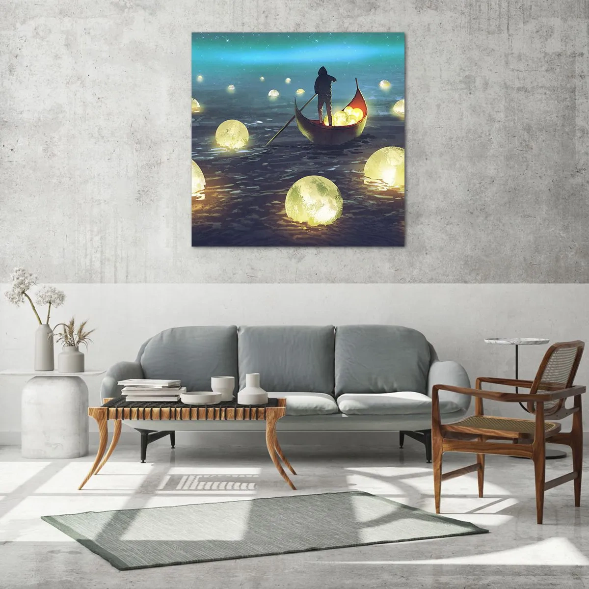 Impression sur verre - Image sur verre - Des choses dont les philosophes n'ont jamais rêvé - 50x50 cm