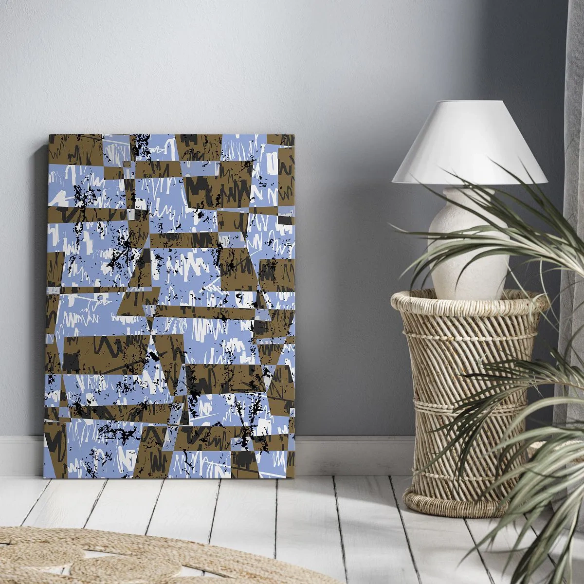 Impression sur toile - Image sur toile - Une découpe non humaine - 65x120 cm