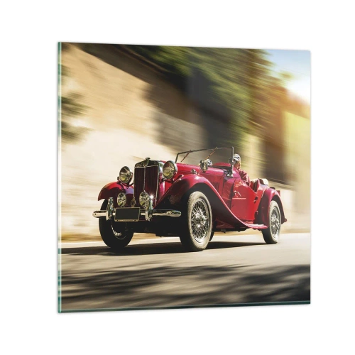 Impression sur verre - Image sur verre - Plus belle que Nike de Samothrace - 70x70 cm