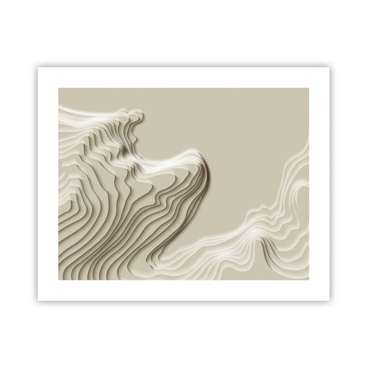 Affiche - Poster - Topographie artistique - 50x40 cm