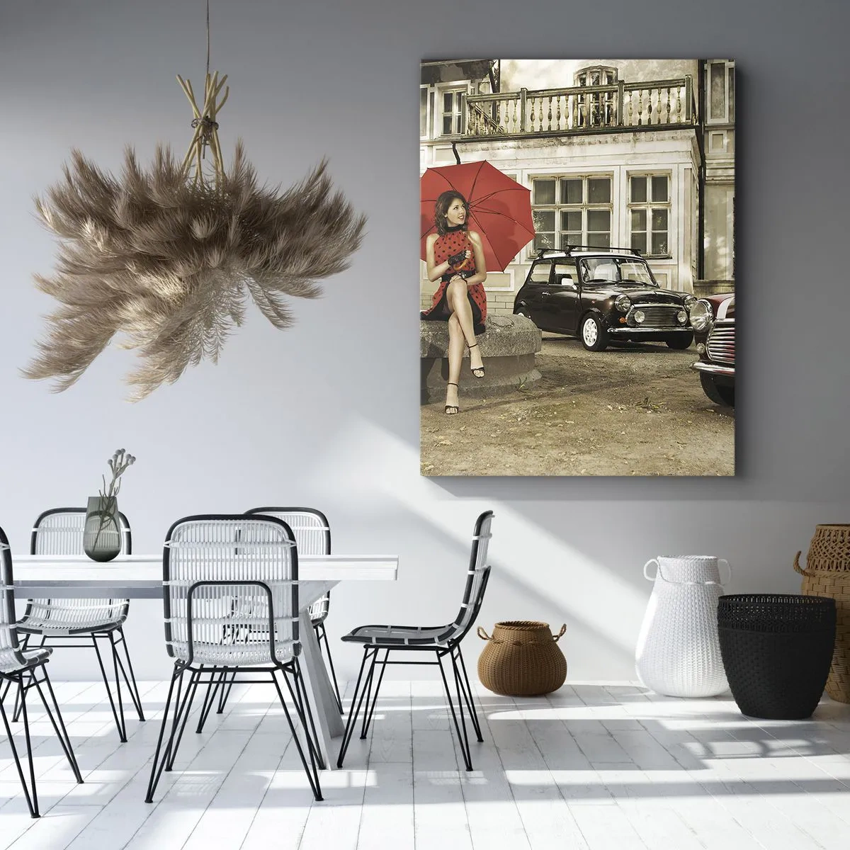 Impression sur toile - Image sur toile - Un mini-voyage sentimental - 55x100 cm