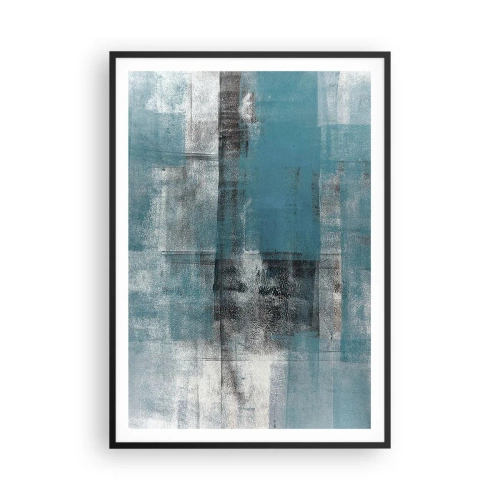 Affiche dans un cadre noir - Poster - Eau et air - 70x100 cm