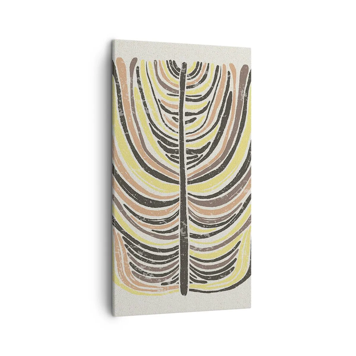 Impression sur toile - Image sur toile - Abstraction pleine de vie - 45x80 cm