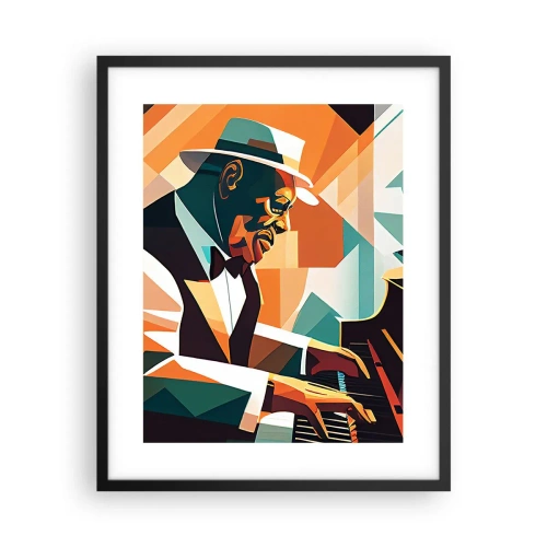 Affiche dans un cadre noir - Poster - C’est tout le jazz - 40x50 cm
