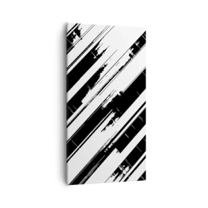 Impression sur toile - Image sur toile - Une composition intense et dynamique - 55x100 cm