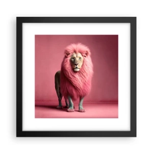 Affiche dans un cadre noir - Poster - Et tu n'as plus peur - 30x30 cm