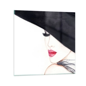 Impression sur verre - Image sur verre - Élégance et sensualité - 40x40 cm