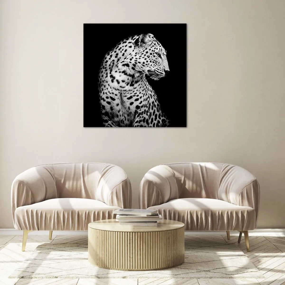 Impression sur verre - Image sur verre - Presque un profil parfait! - 60x60 cm