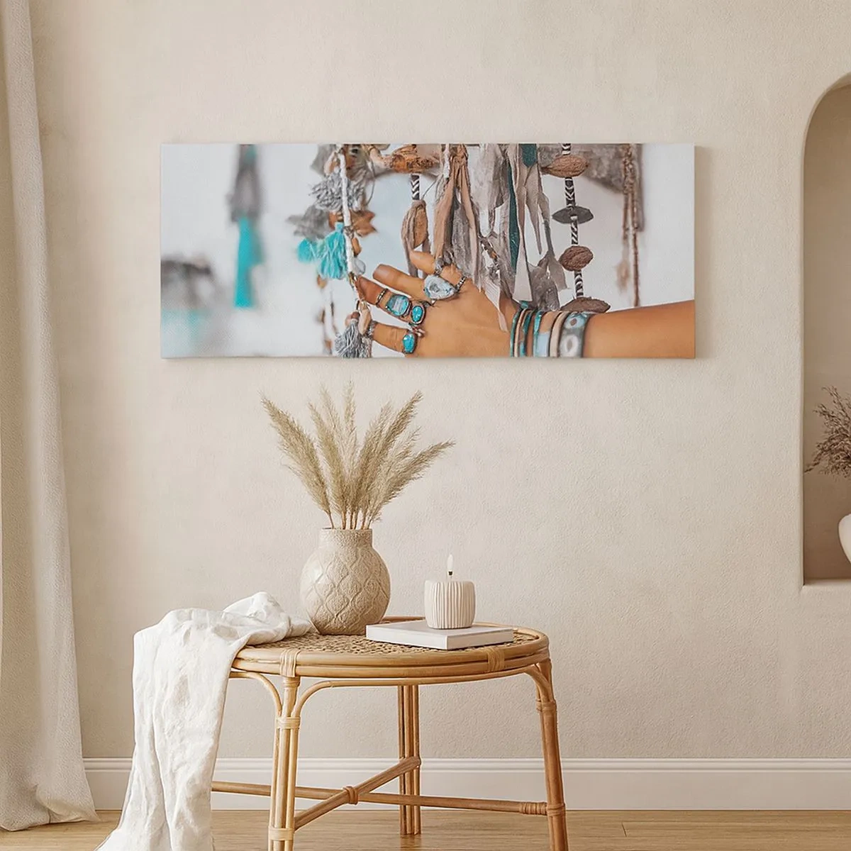 Impression sur toile - Image sur toile - Trésor local - 100x40 cm