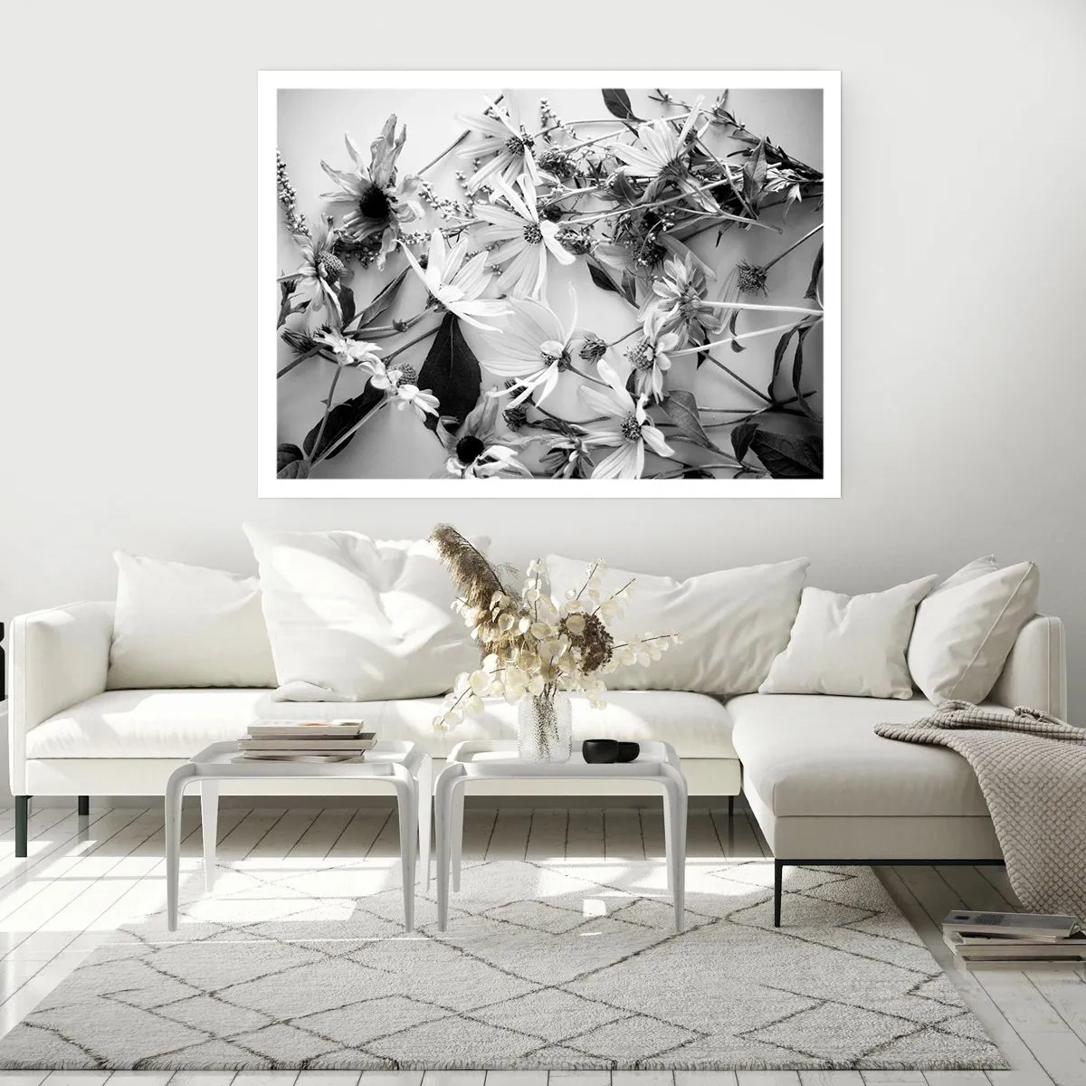 Affiche - Poster - Non-un bouquet de fleurs - 50x40 cm