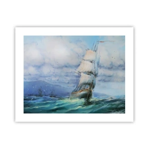 Affiche - Poster - Vents favorables - 50x40 cm