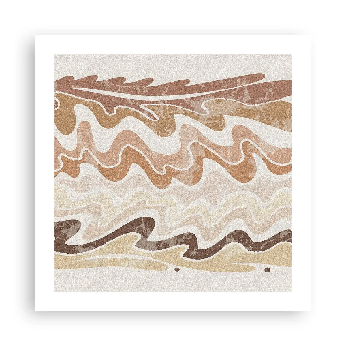 Affiche - Poster - Bonne énergie – bonnes émotions - 50x50 cm