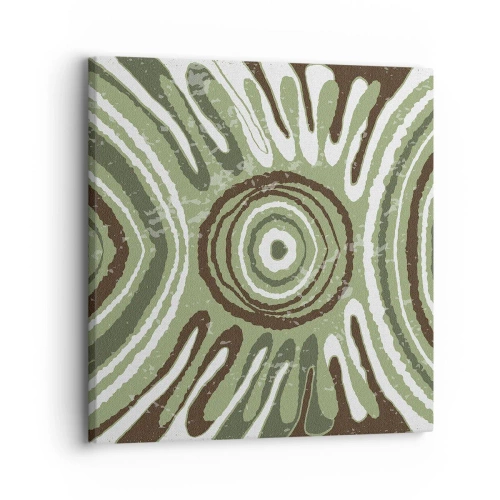 Impression sur toile - Image sur toile - Une explosion d'émotions - 30x30 cm