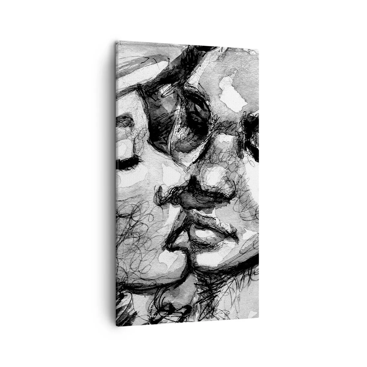 Impression sur toile - Image sur toile - Un moment tendre - 45x80 cm