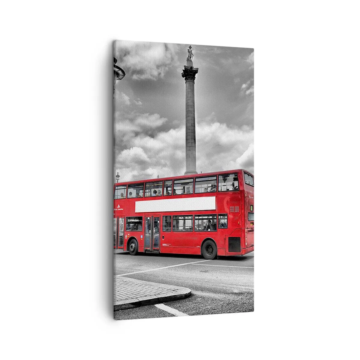 Impression sur toile - Image sur toile - La vraie circulation sanguine de la ville - 45x80 cm