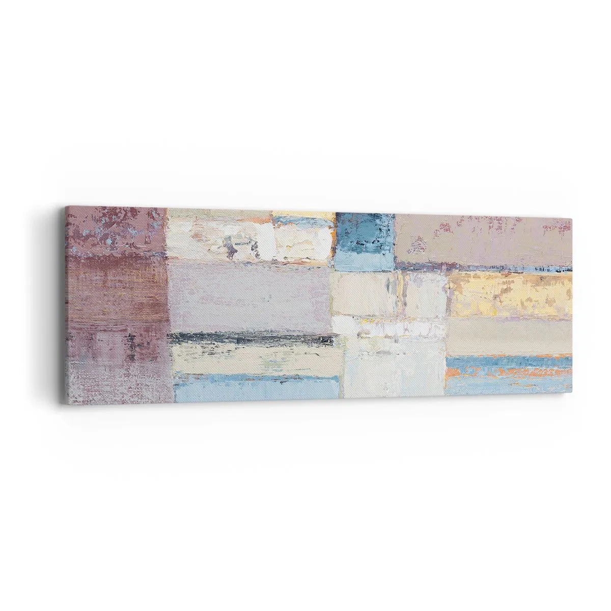 Impression sur toile - Image sur toile - Le calme de la géométrie - 90x30 cm