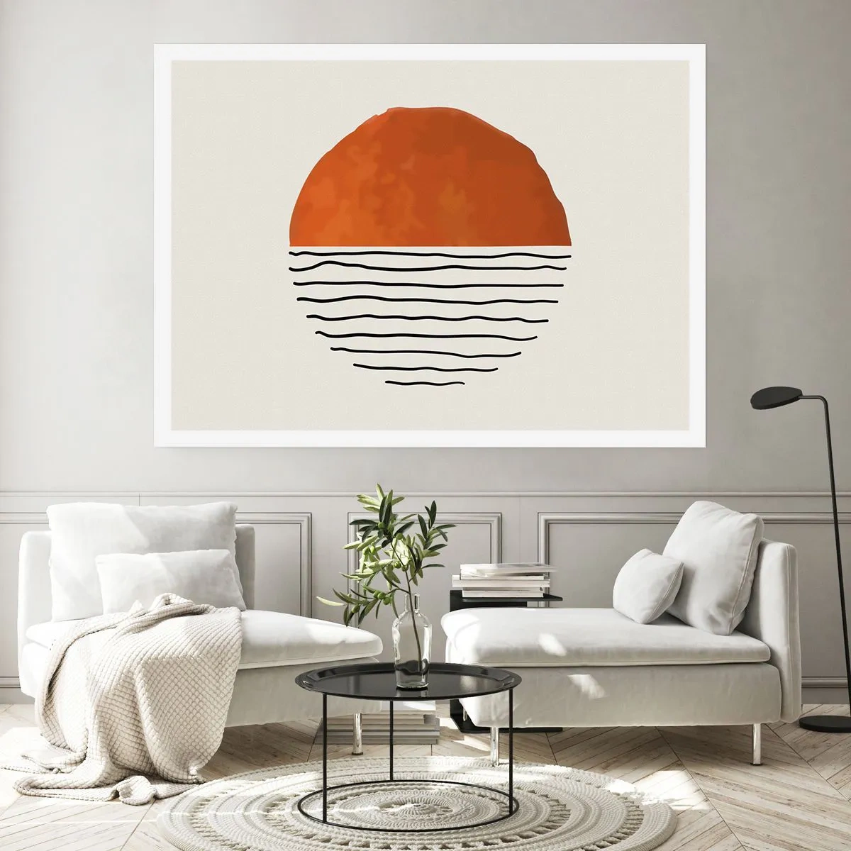 Affiche - Poster - Dans un climat japonnais - 50x40 cm