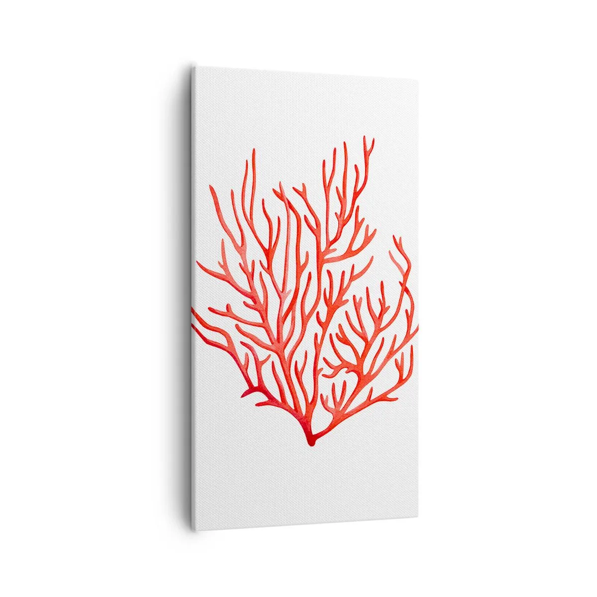 Impression sur toile - Image sur toile - Filigrane de corail - 55x100 cm
