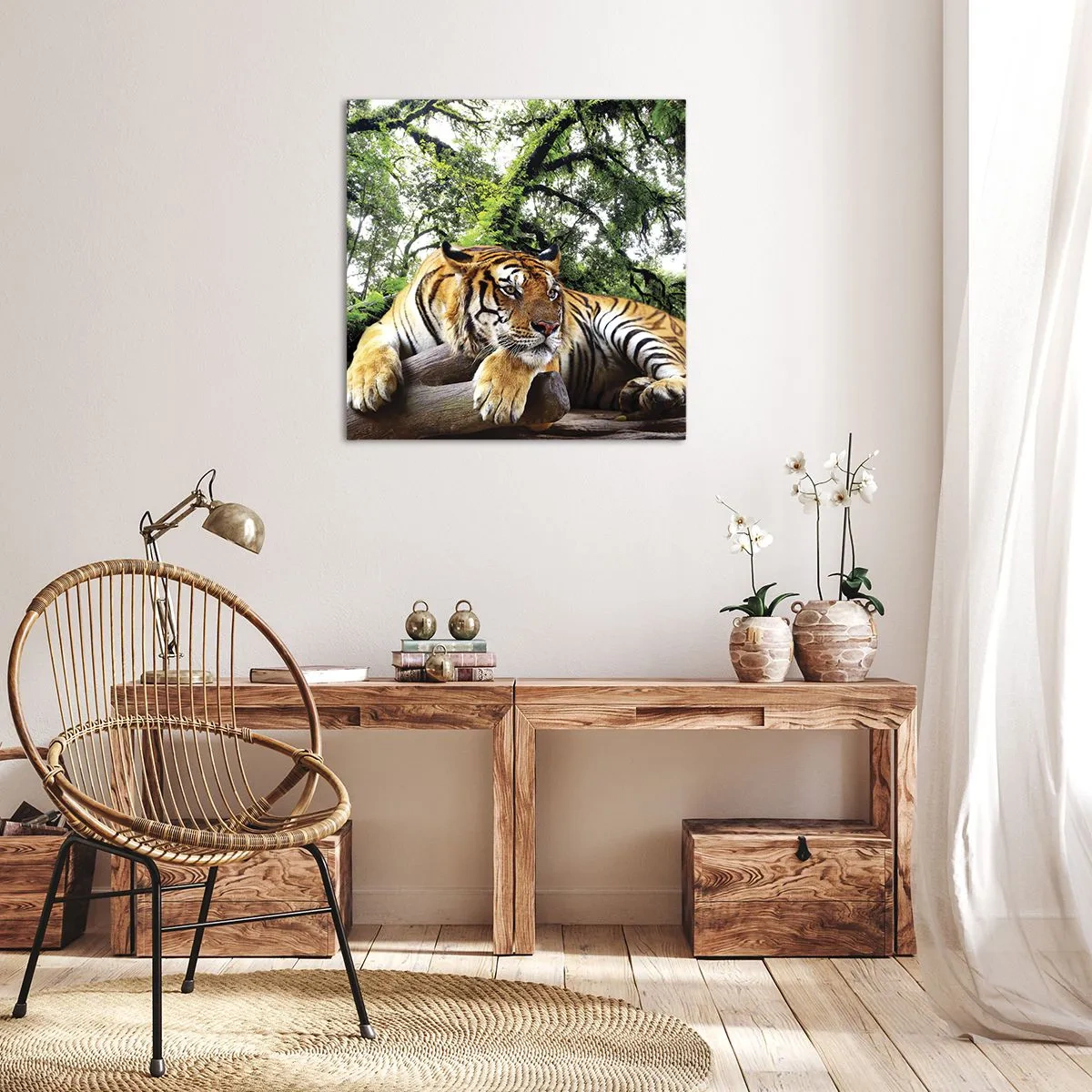 Impression sur toile - Image sur toile - Cordialement - 30x30 cm