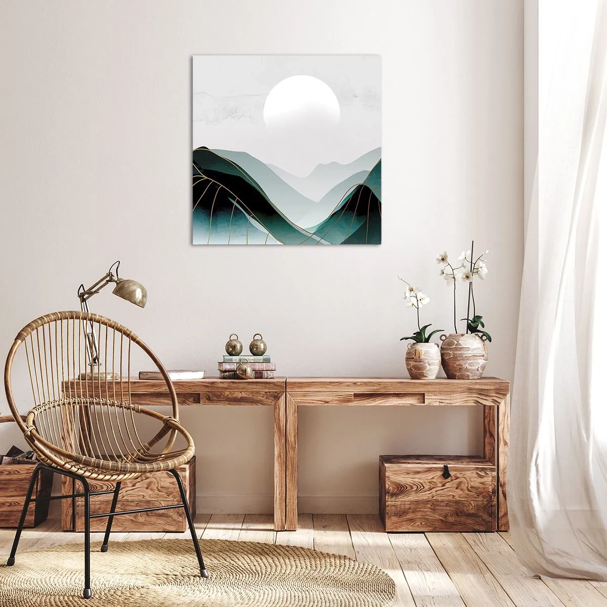 Impression sur toile - Image sur toile - En pleine majesté - 60x60 cm