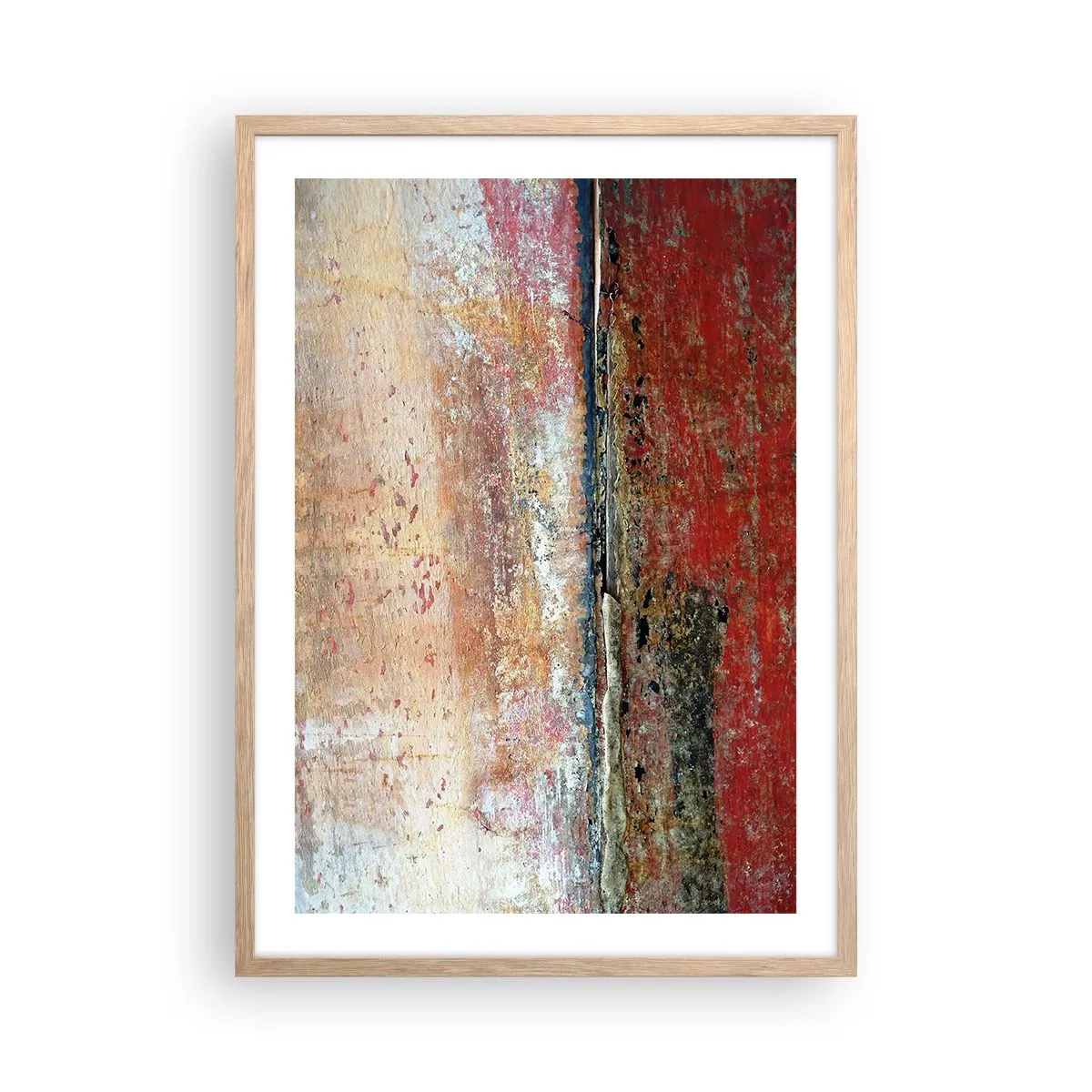 Affiche dans un chêne clair - Poster - C'est peut-être la mer - 50x70 cm