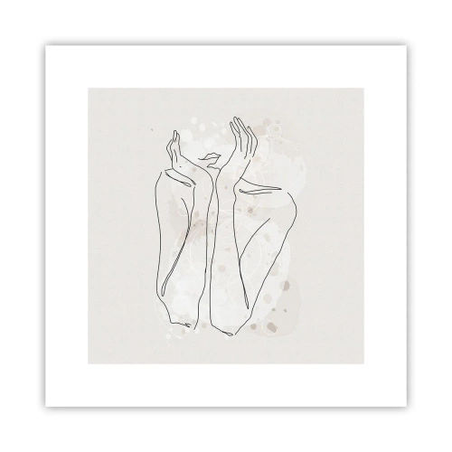 Affiche - Poster - Instant de rêve - 30x30 cm