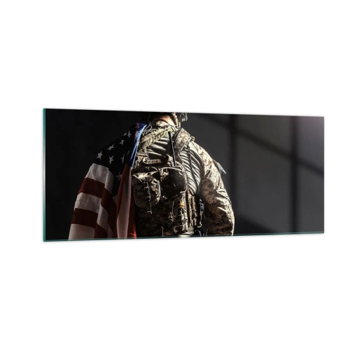 Impression sur verre - Image sur verre - C'est exactement pour ça - 100x40 cm