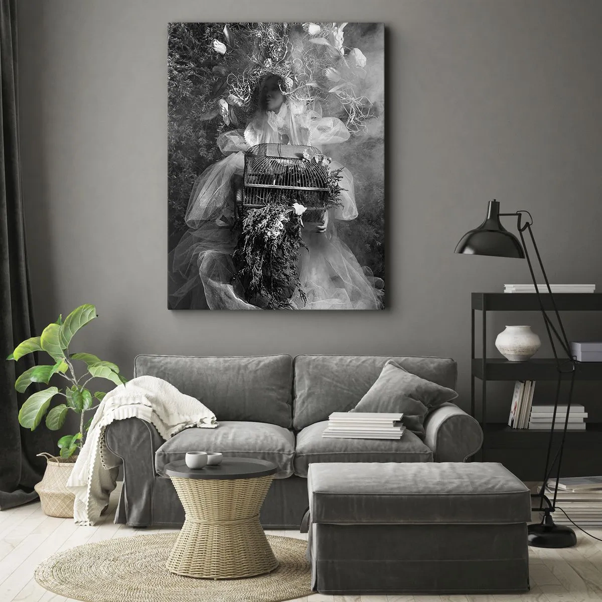 Impression sur toile - Image sur toile - Tout simplement Mère Nature - 55x100 cm