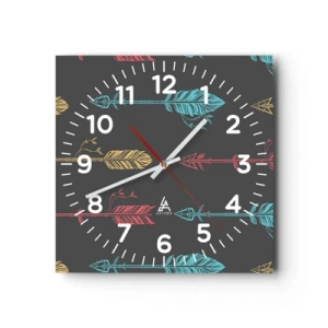 Horloge murale - Pendule murale - Dans l'ordonnance - 30x30 cm