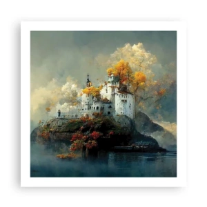 Affiche - Poster - Le début d'une histoire romantique - 60x60 cm