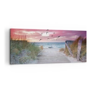 Impression sur toile - Image sur toile - Impression de la Baltique - 100x40 cm