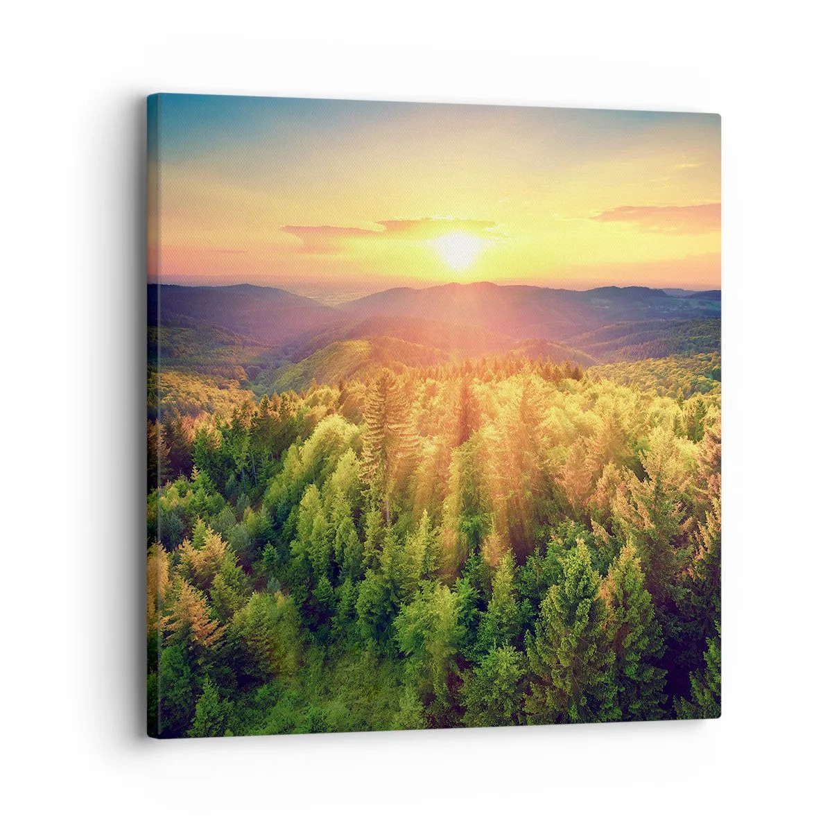 Impression sur toile - Image sur toile - Monts et sommets - 30x30 cm