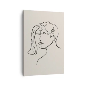 Impression sur toile - Image sur toile - Et l'unité est apparue - 70x100 cm