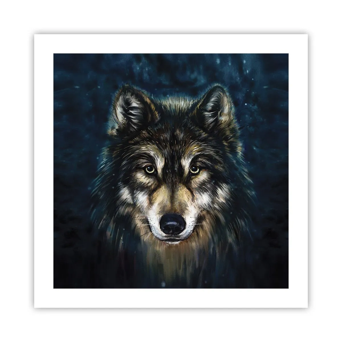 Affiche - Poster - Alpha? Et oméga - 50x50 cm