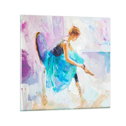 Impression sur verre - Image sur verre - Grâce ineffable, charme subtil - 30x30 cm